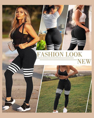 Stripe & Sculpt Leggings - Marzonas