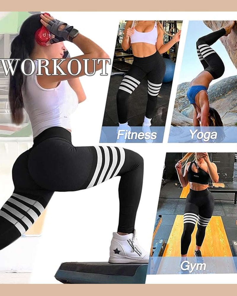 Stripe & Sculpt Leggings - Marzonas