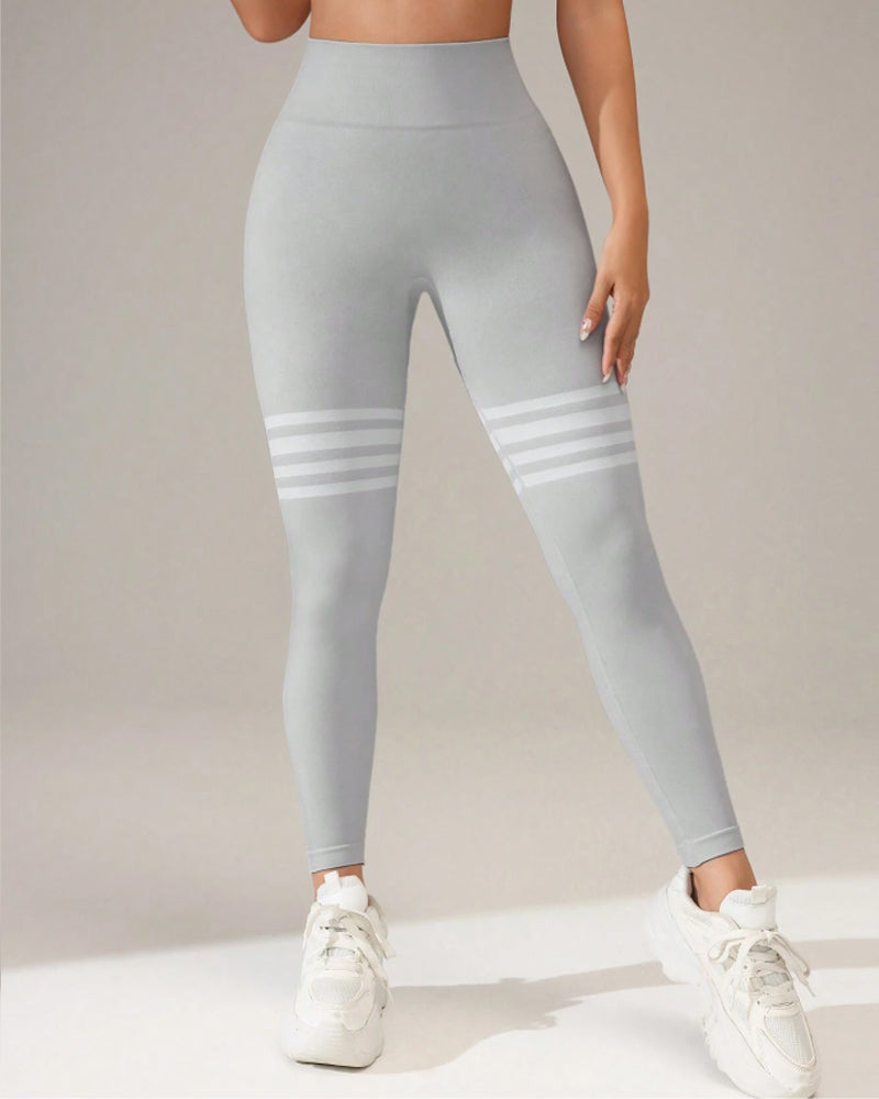 Stripe & Sculpt Leggings - Marzonas